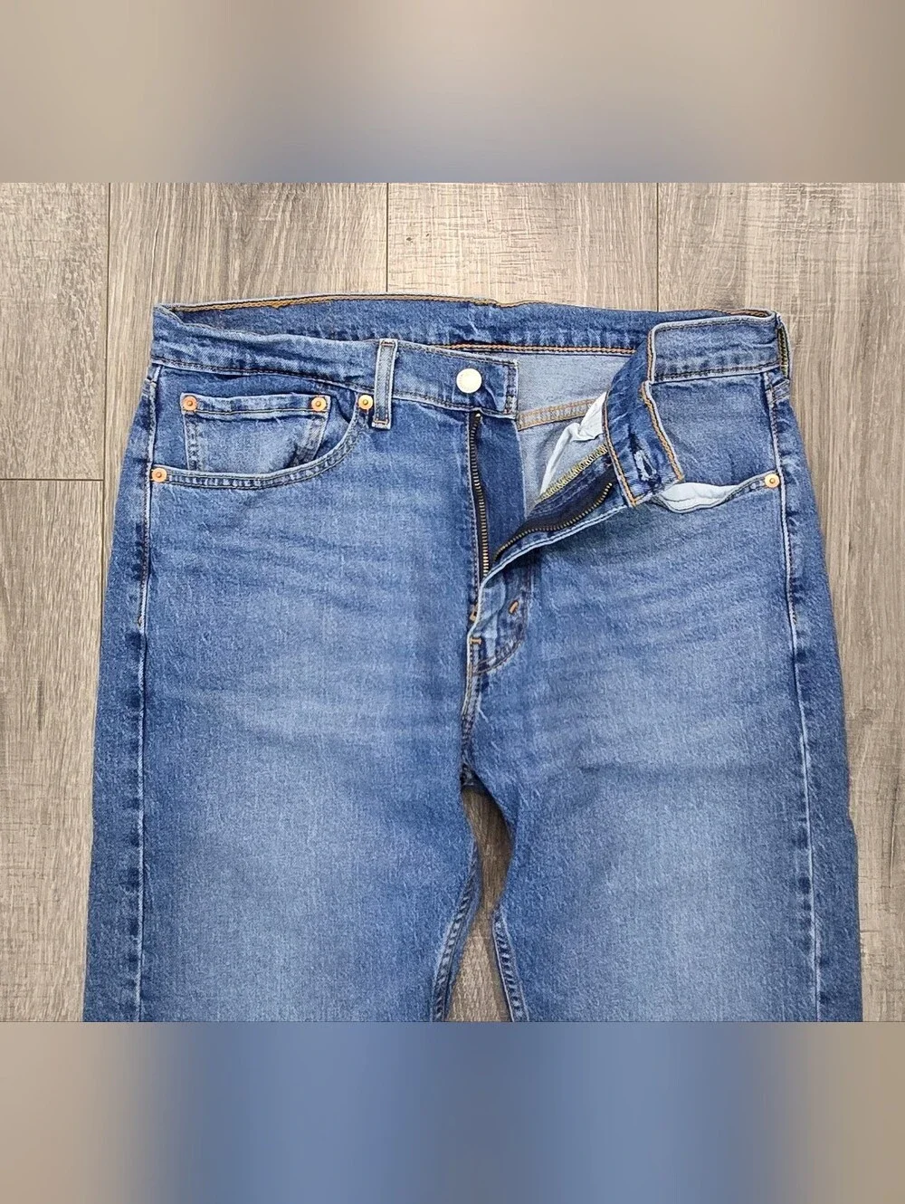 Levi's Men's Straight Jeans in Classic Blue